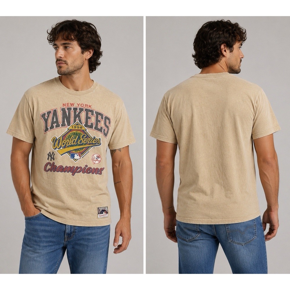 Mitchell & Ness New York Yankees 1996 World Series Champions T-shirt Men Medium